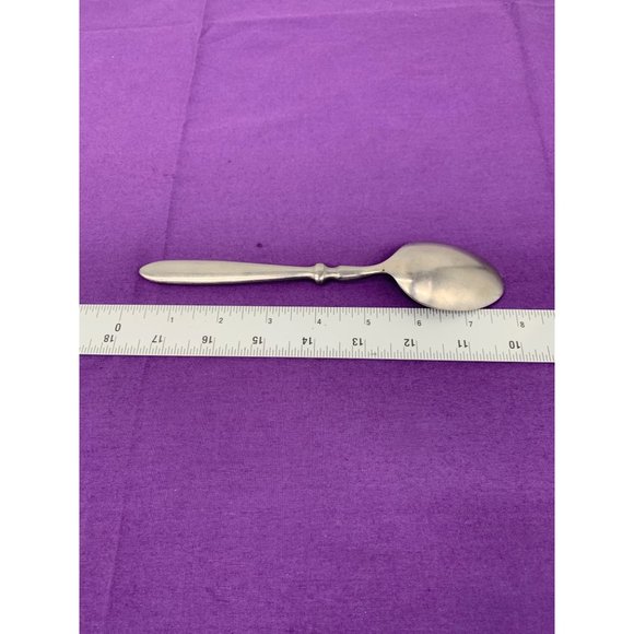 Hampton Bristo Forged Stainless 18/8 Flatware Table Serving Spoon Heavy - Picture 3 of 4